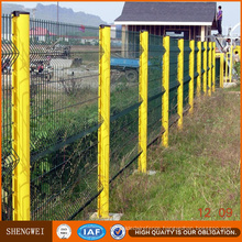 Green Color Galvanized Welded Wire Mesh Fence Panels